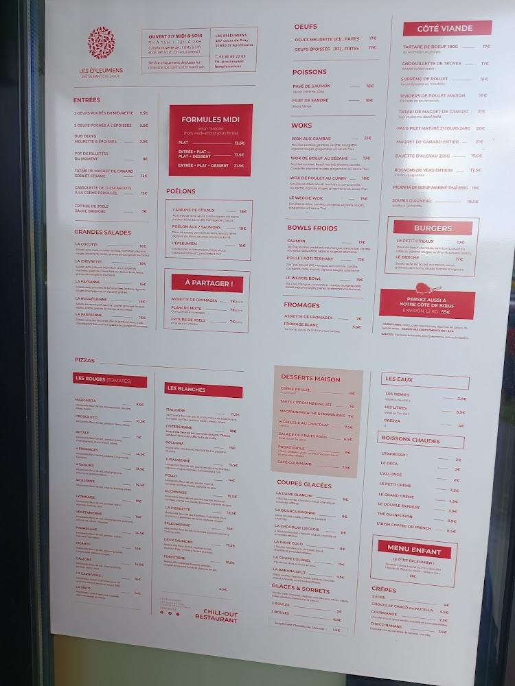 Les Epleumiens - Menu Image 4